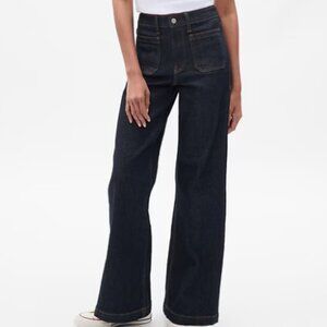 Gap High Rise Stide Wide-Leg Jeans Sz 12 / 31